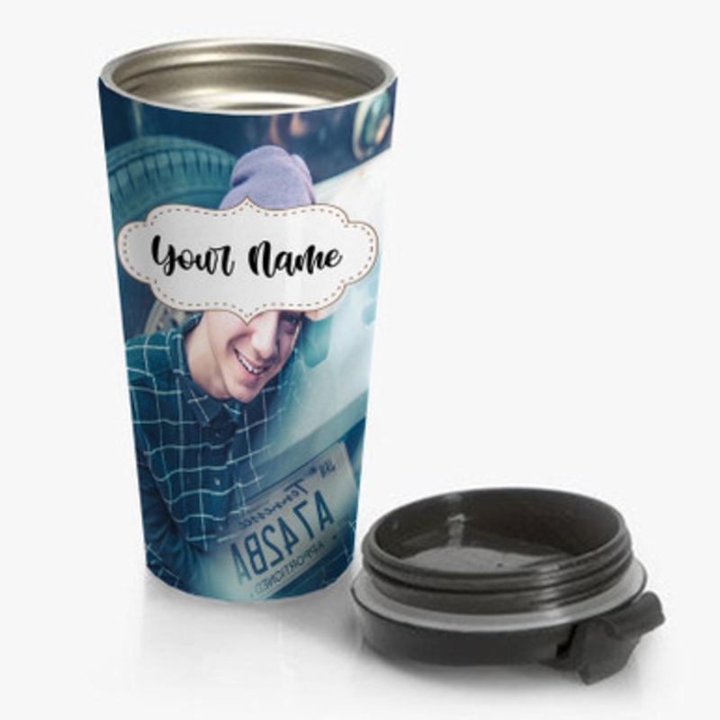 Pastele Daniel Seavey Why Don t We Custom Personalized Name Stainless Steel Travel Mug