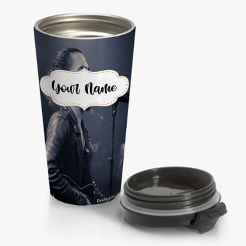 Pastele Dennis Lloyd Custom Personalized Name Stainless Steel Travel Mug