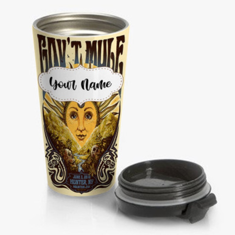 Pastele Gov t Mule Custom Personalized Name Stainless Steel Travel Mug