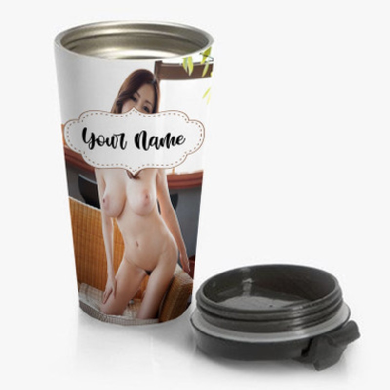 Pastele Kyoka Julia Custom Personalized Name Stainless Steel Travel Mug