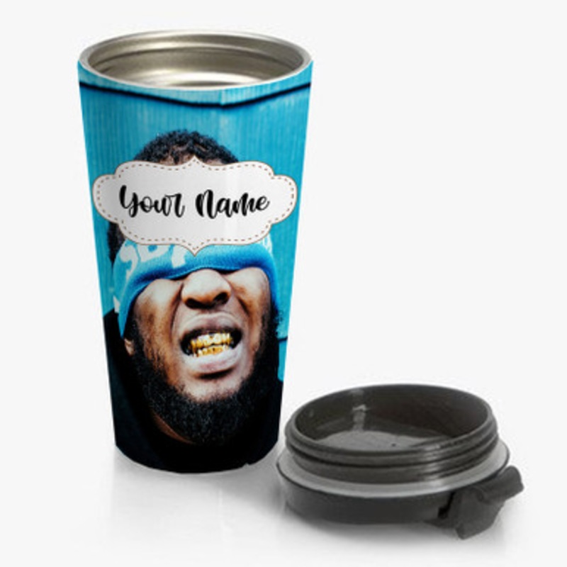 Pastele Maxo Kream Custom Personalized Name Stainless Steel Travel Mug