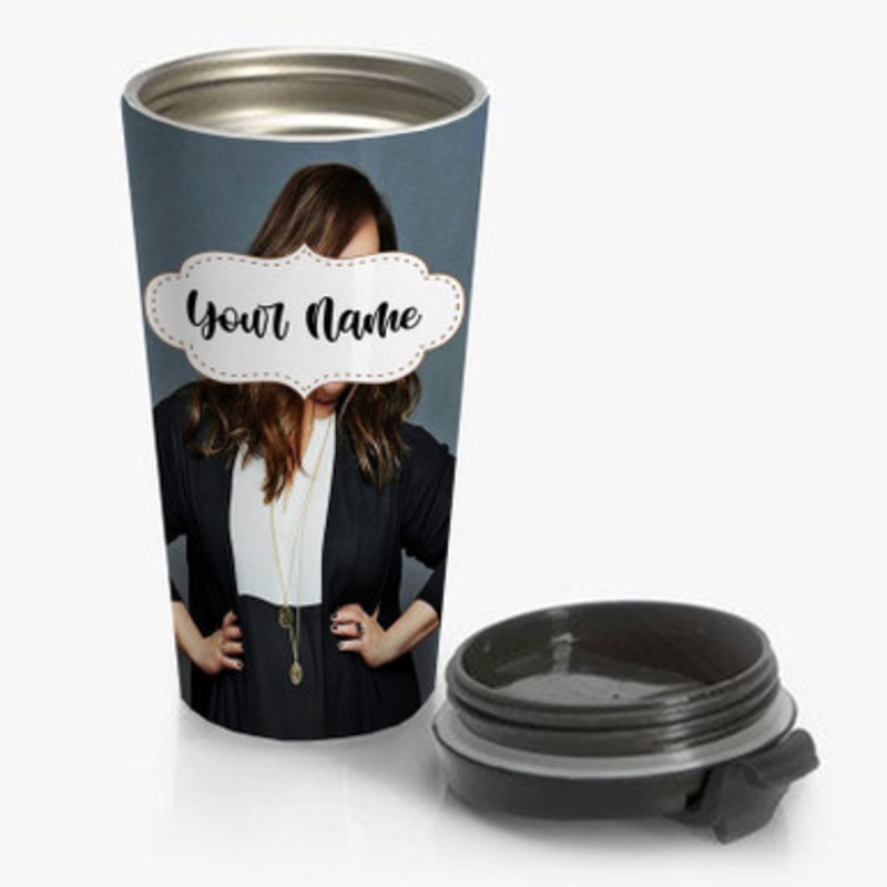 Pastele Melissa Mc Carthy Custom Personalized Name Stainless Steel Travel Mug