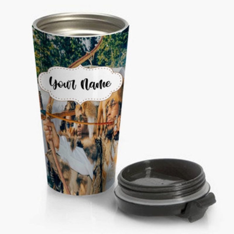 Pastele Migos Custom Personalized Name Stainless Steel Travel Mug