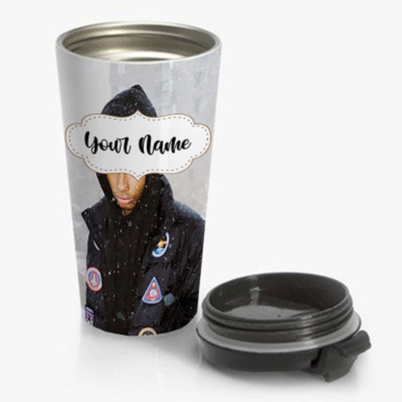 Pastele Night Lovell Custom Personalized Name Stainless Steel Travel Mug
