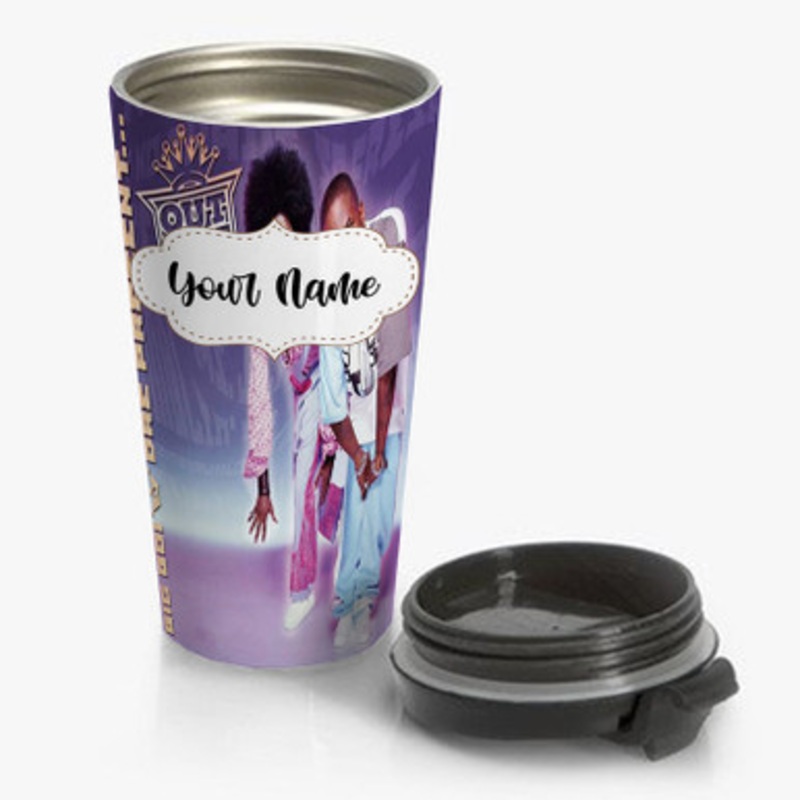 Pastele Out Kast Custom Personalized Name Stainless Steel Travel Mug