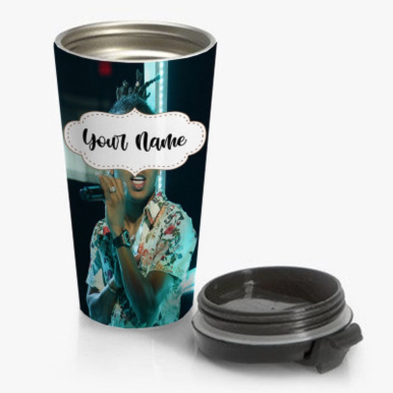 Pastele Ozuna Art Custom Personalized Name Stainless Steel Travel Mug