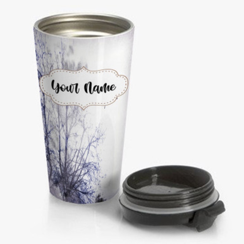 Pastele Sigur Ros Hoppipolla Custom Personalized Name Stainless Steel Travel Mug
