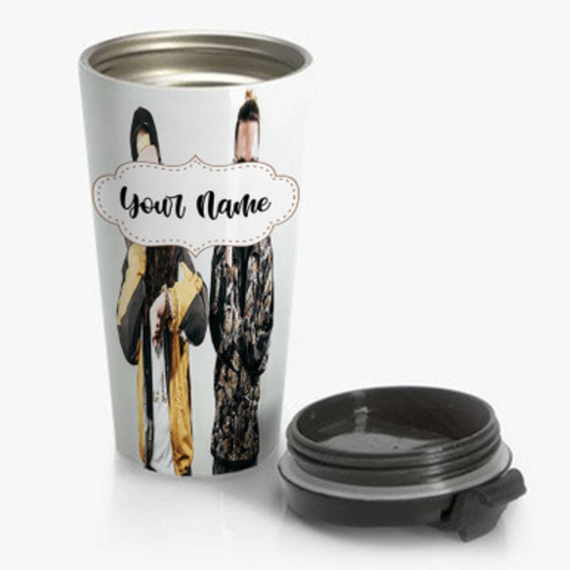 Pastele Suicide Boys Custom Personalized Name Stainless Steel Travel Mug