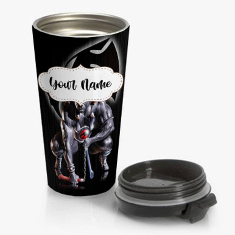 Pastele Thundercats Custom Personalized Name Stainless Steel Travel Mug