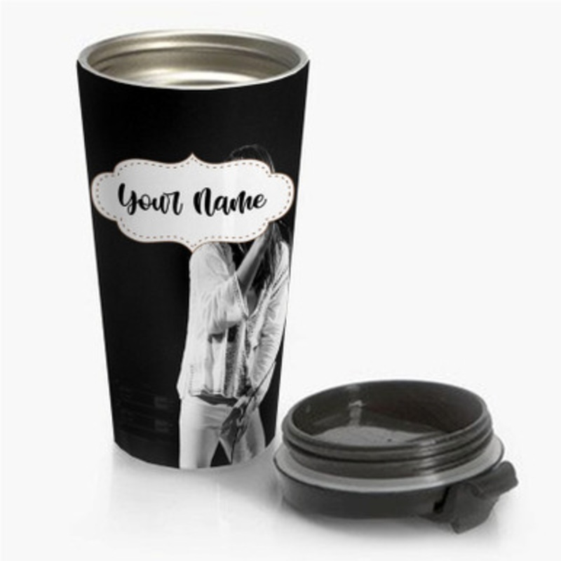 Pastele Bob Seger Custom Personalized Name Stainless Steel Travel Mug