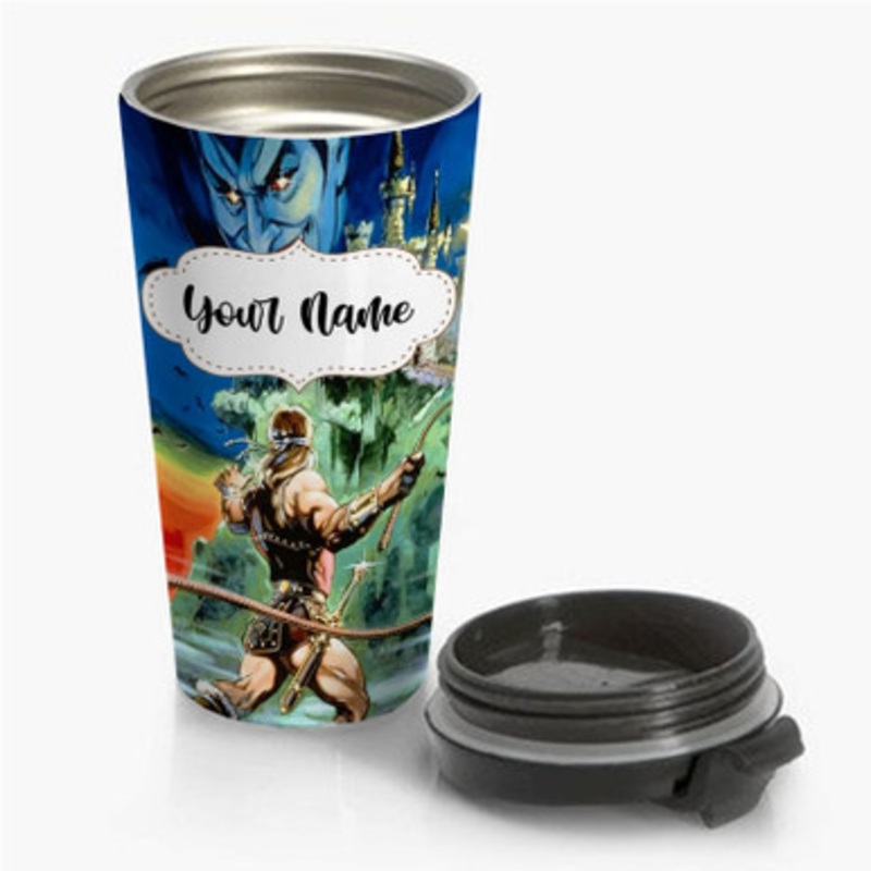 Pastele Castlevania New Custom Personalized Name Stainless Steel Travel Mug