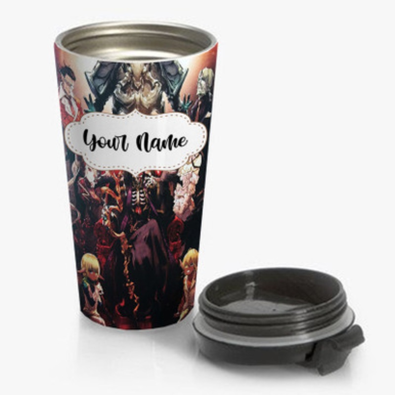 Pastele Floor Guardians Overlord Custom Personalized Name Stainless Steel Travel Mug
