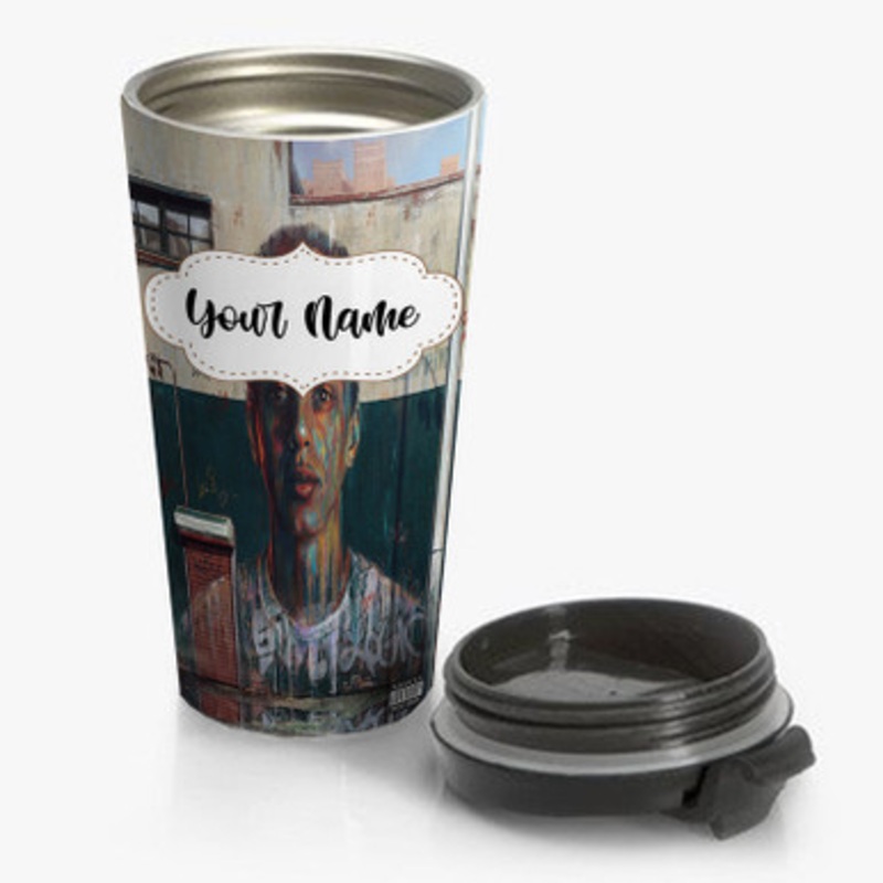 Pastele G Eazy Logic Under Pressure Custom Personalized Name Stainless Steel Travel Mug