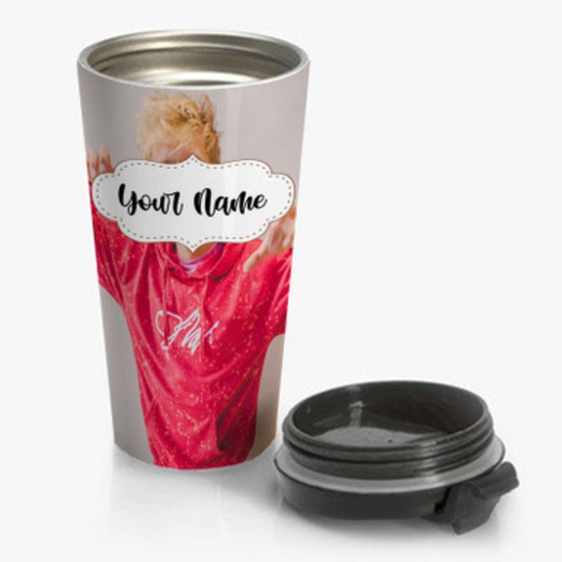 Pastele Jake Paul New Custom Personalized Name Stainless Steel Travel Mug