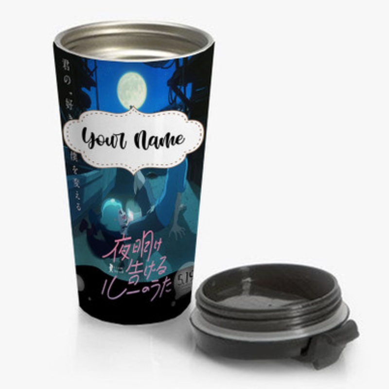 Pastele Lu Over the Wall Custom Personalized Name Stainless Steel Travel Mug