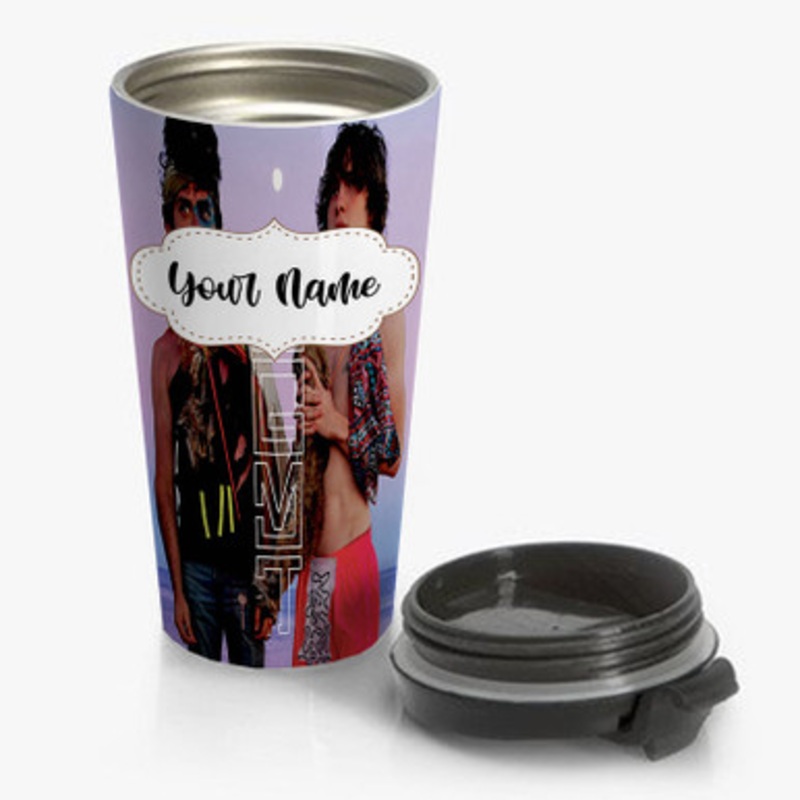 Pastele MGMT Custom Personalized Name Stainless Steel Travel Mug