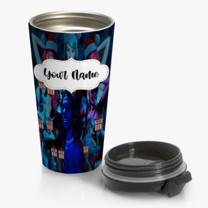 Pastele No Sleep Robb Bank Custom Personalized Name Stainless Steel Travel Mug