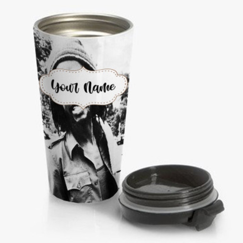 Pastele Peter Tosh Custom Personalized Name Stainless Steel Travel Mug