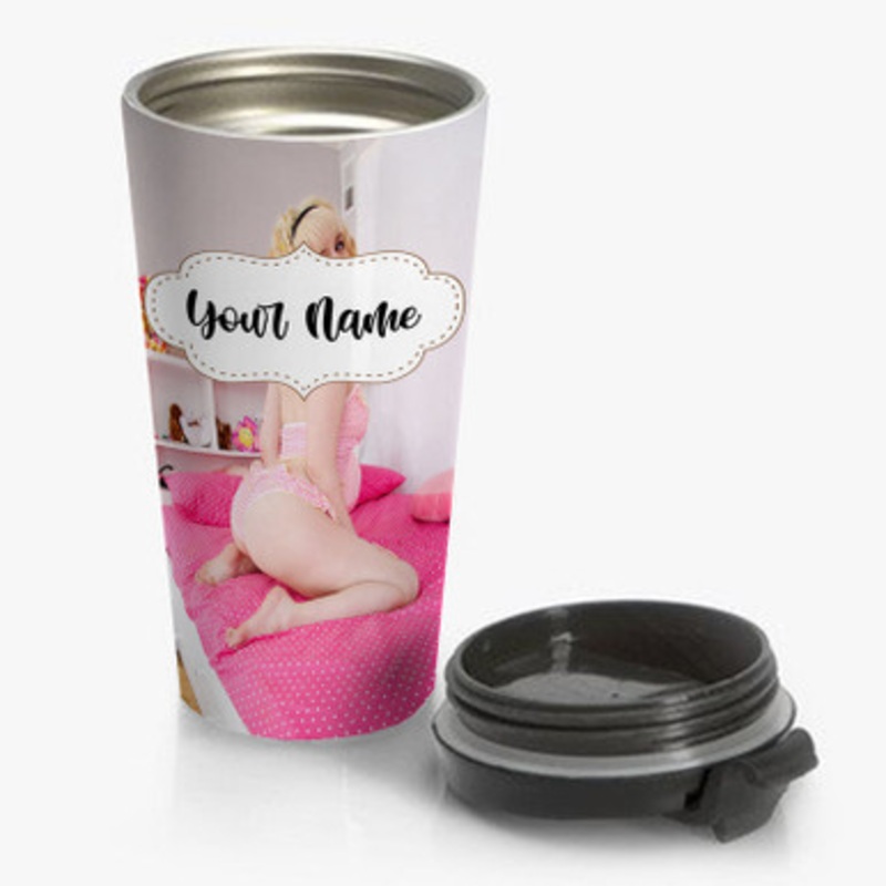 Pastele Proxy Paige New Custom Personalized Name Stainless Steel Travel Mug