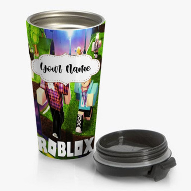 Pastele Roblox Awesome Custom Personalized Name Stainless Steel Travel Mug