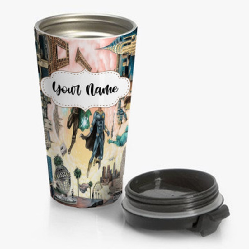 Pastele The Underachievers Saint Paul Custom Personalized Name Stainless Steel Travel Mug