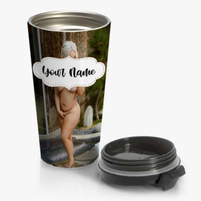 Pastele Trisha Paytas Custom Personalized Name Stainless Steel Travel Mug