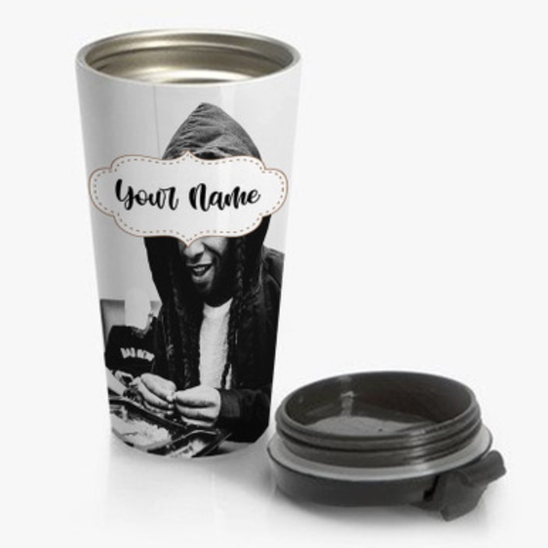 Pastele Ty Dolla Sign Custom Personalized Name Stainless Steel Travel Mug