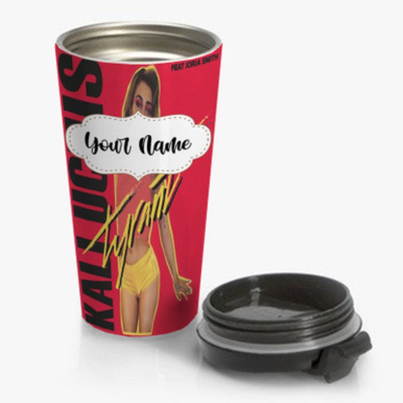 Pastele Tyrant Kali Uchis Feat Jorja Smith Custom Personalized Name Stainless Steel Travel Mug