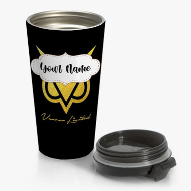 Pastele Vanoss Gaming Art Custom Personalized Name Stainless Steel Travel Mug