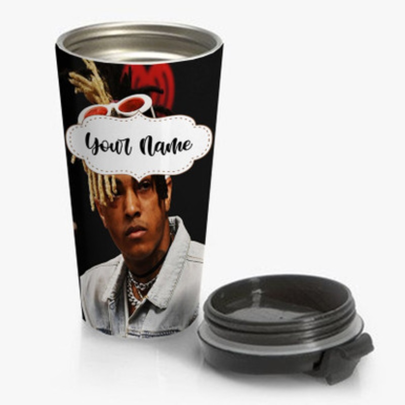 Pastele XXXTentacion Rapper Custom Personalized Name Stainless Steel Travel Mug