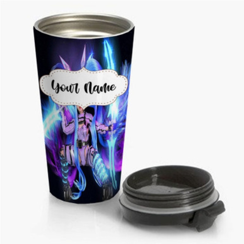 Pastele Ashnikko STUPID Custom Personalized Name Stainless Steel Travel Mug