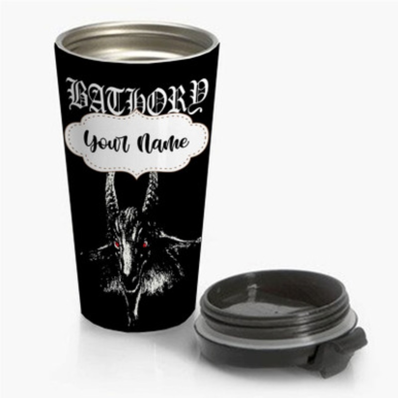 Pastele Bathory New Custom Personalized Name Stainless Steel Travel Mug