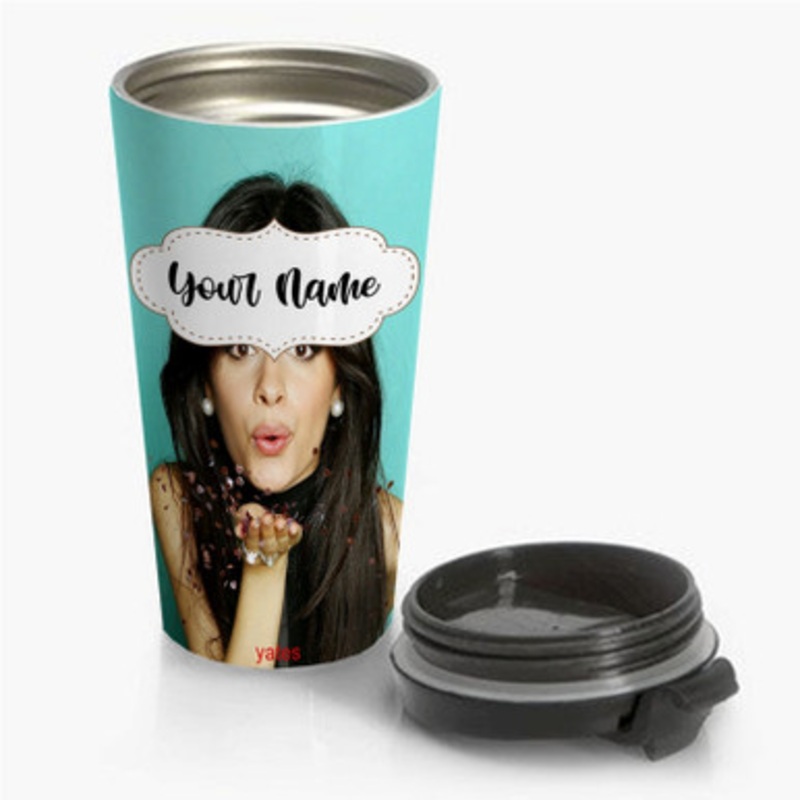 Pastele Camila Cabello New Custom Personalized Name Stainless Steel Travel Mug