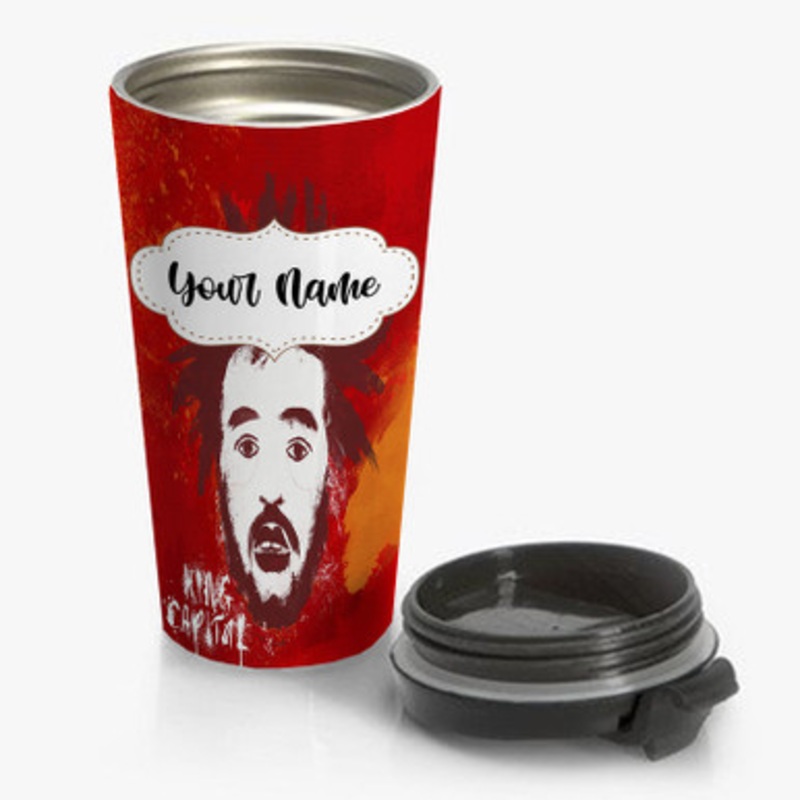 Pastele Capital Steez Custom Personalized Name Stainless Steel Travel Mug