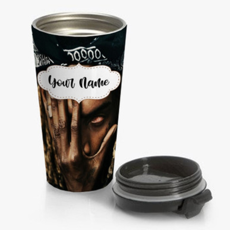Pastele Fetty Wap Custom Personalized Name Stainless Steel Travel Mug