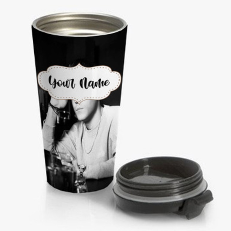 Pastele G Eazy Custom Personalized Name Stainless Steel Travel Mug