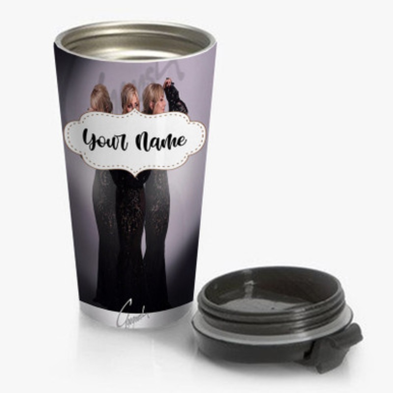 Pastele Googoosh Custom Personalized Name Stainless Steel Travel Mug