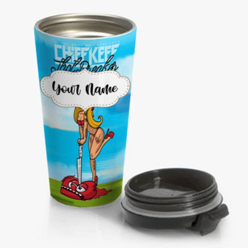 Pastele Grab A Star Chief Keef Custom Personalized Name Stainless Steel Travel Mug