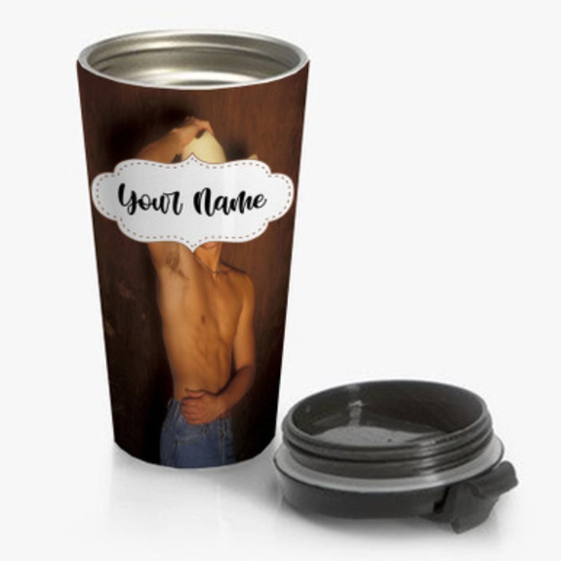 Pastele Jensen Ackles Custom Personalized Name Stainless Steel Travel Mug