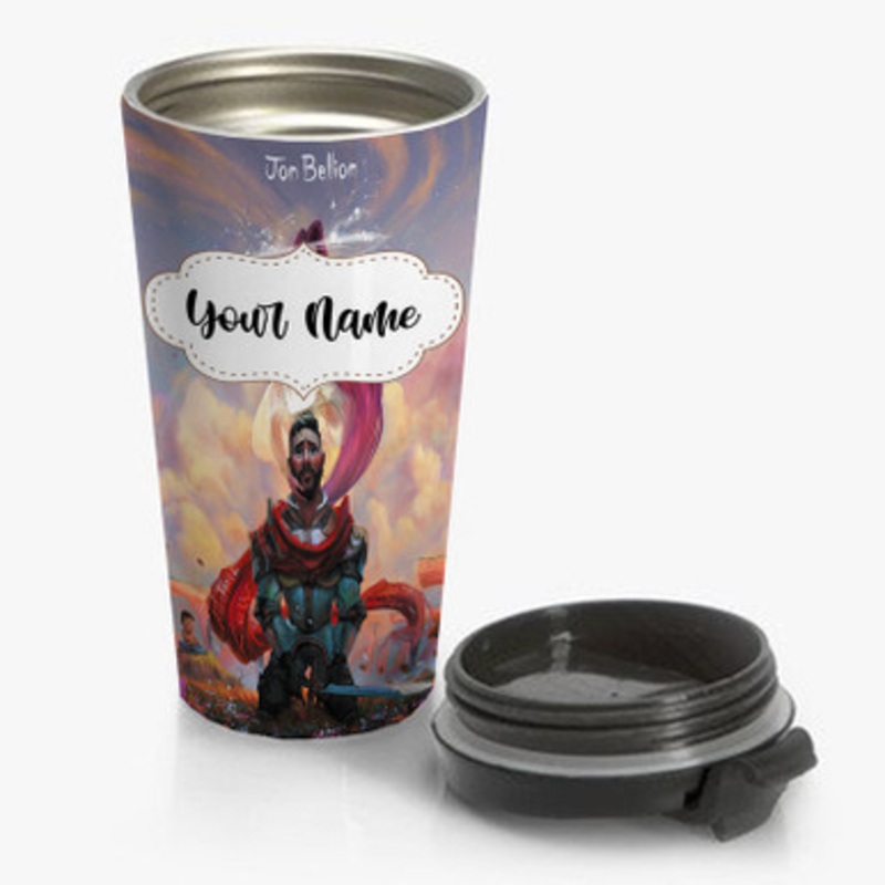 Pastele Jon Bellion All Time Low Custom Personalized Name Stainless Steel Travel Mug