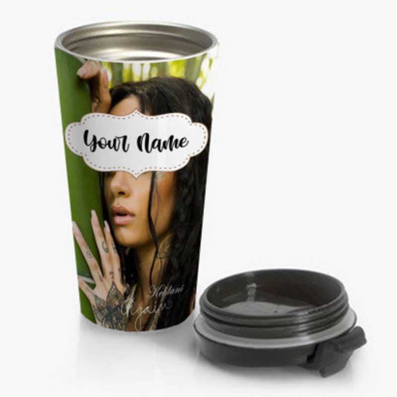 Pastele Kehlani Again Custom Personalized Name Stainless Steel Travel Mug