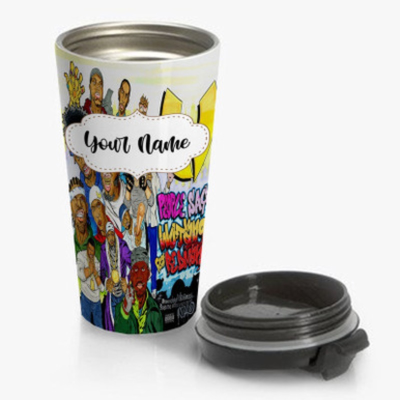 Pastele People Say Wu Tang Clan Feat Redman Custom Personalized Name Stainless Steel Travel Mug