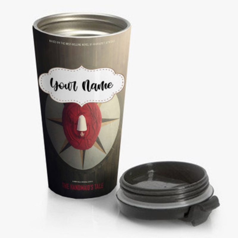 Pastele The Handmaid s Tale Custom Personalized Name Stainless Steel Travel Mug