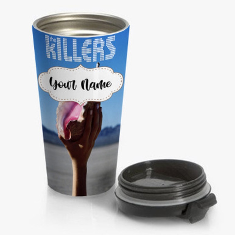 Pastele The Killers Art Custom Personalized Name Stainless Steel Travel Mug