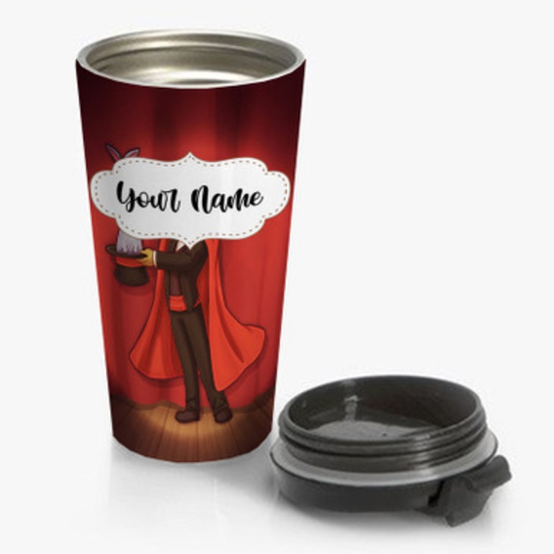 Pastele Vanoss Gaming Custom Personalized Name Stainless Steel Travel Mug