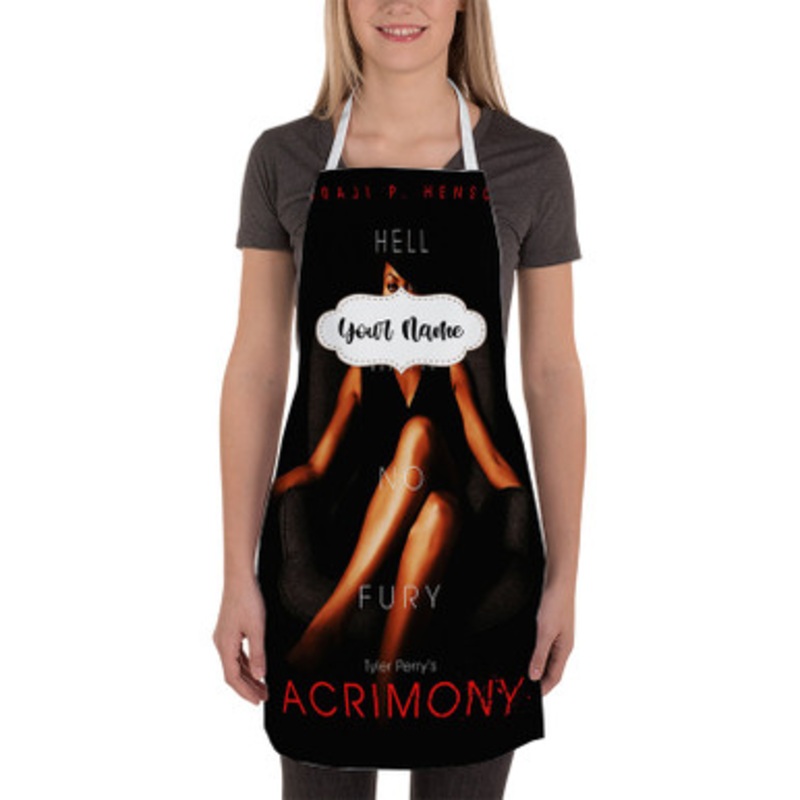 Pastele Acrimony Movie Times Custom Personalized Name Kitchen Apron
