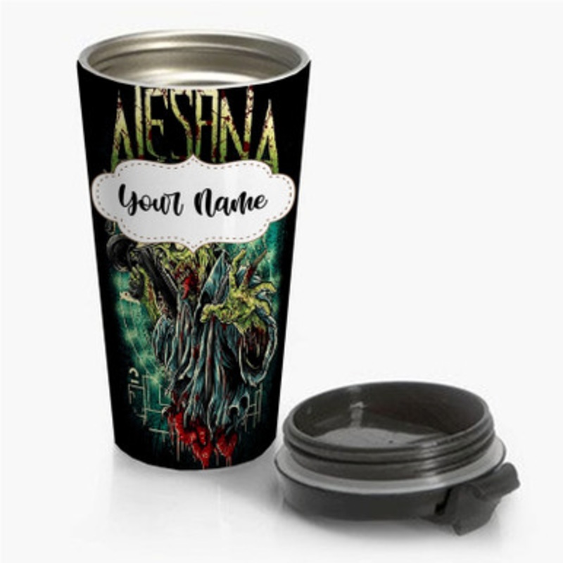 Pastele Alesana Custom Personalized Name Stainless Steel Travel Mug