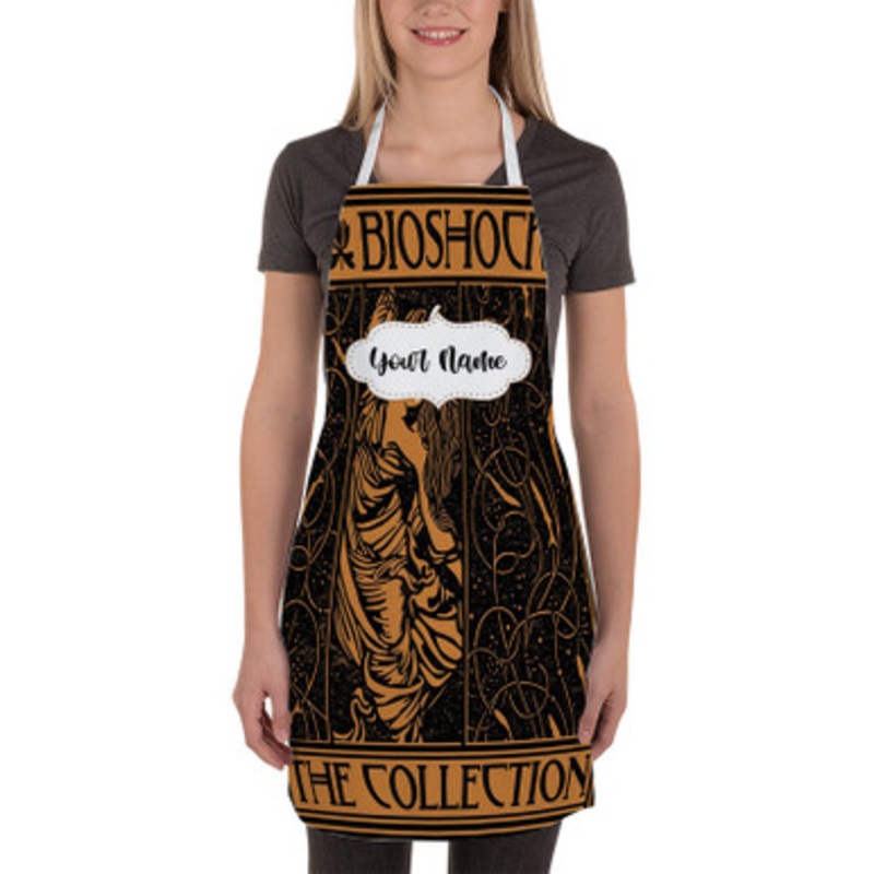 Pastele Bioshock The Collection Custom Personalized Name Kitchen Apron