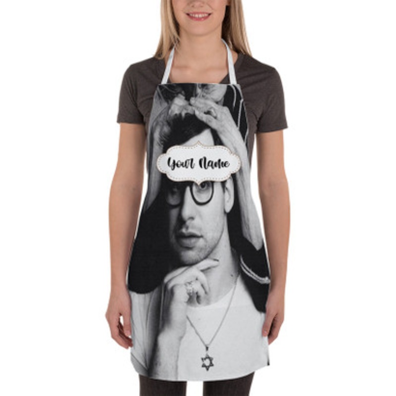 Pastele Bleachers Don t Take The Money Custom Personalized Name Kitchen Apron