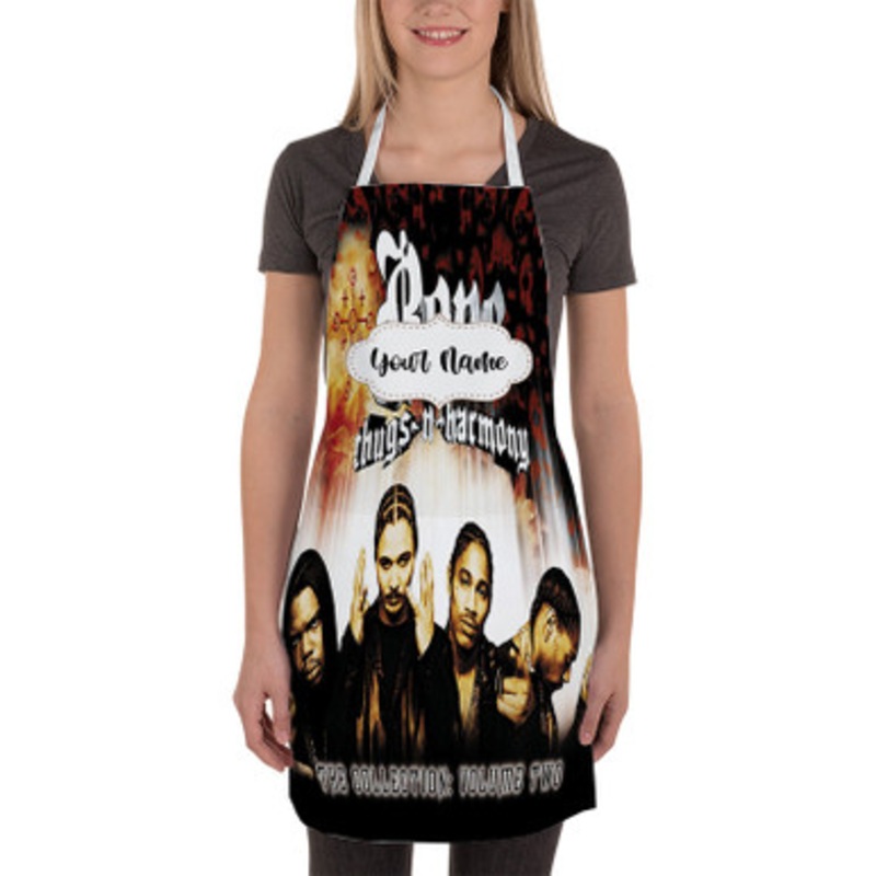 Pastele Bone Thugs N Harmony Custom Personalized Name Kitchen Apron